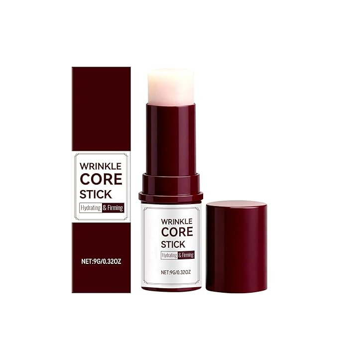 Retinol Eye Balm Stick – Anti-Aging Wrinkle Core Stick for Eyes, Face & Neck, Reduces Wrinkles & Dark Circles, Hydrating & Firming Under Eye Cream with Niacinamide, Travel-Friendly 0.32 oz