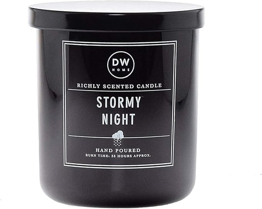 DW Home Stormy Night Scented Candle for Home, 9 oz, 8.8 oz Candle Jar, Up to 33H Burn Time, Luxury Scented Candle for Relaxation, Gifting, Home Décor