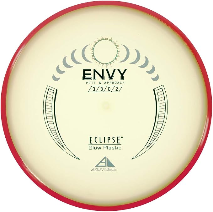 Axiom Discs Eclipse Glow 2.0 Envy Disc Golf Putter (Colors May Vary)