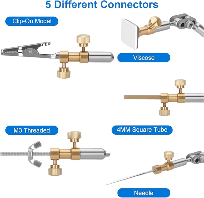 Stop Motion Armature Kits,Stop Motion Animation Rigging and Winder, with 5 Connectors for Animators, Time-Lapse, Product Photography, and Creative Projects (26CM)