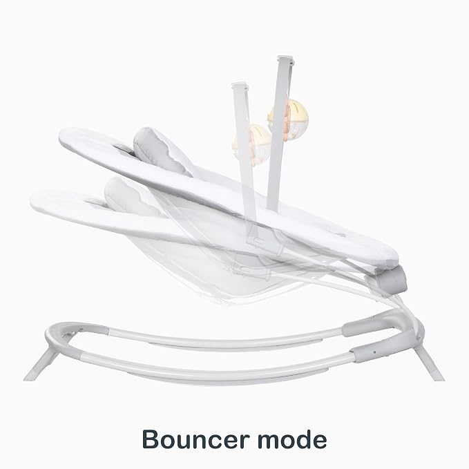 Smart Steps® My First Rocker 2 Bouncer, Two of a Kind Grey