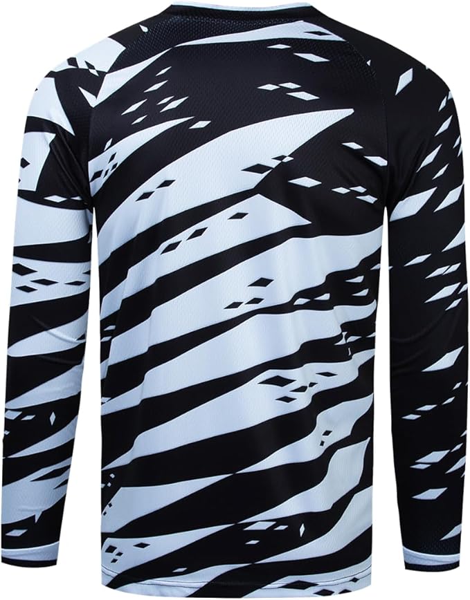 Dirt Bike Jersey for Youth, Kids Mountain Bicycle Shirt Long Sleeve Children Downhill Jerseys for Motorcycle Motocross