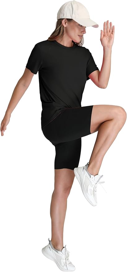 OFEEFAN Workout Tops for Women UPF 50+ Breathable Quick Dry Loose Fit T Shirt Outdoor Yoga Running Hiking Gym Tee Top