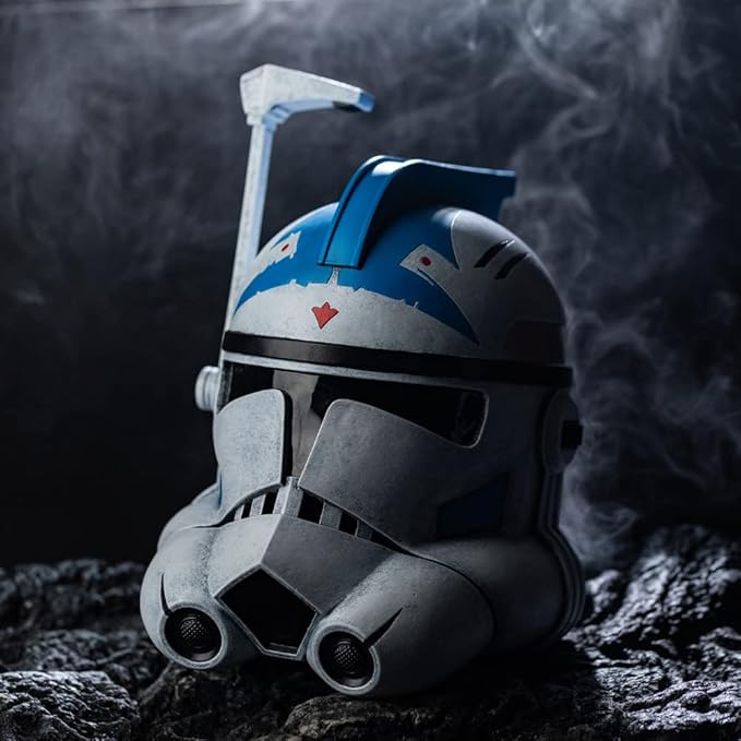Evere SW Clone Arc Commander Helmet Cosplay Deluxe Halloween Collectible Prop