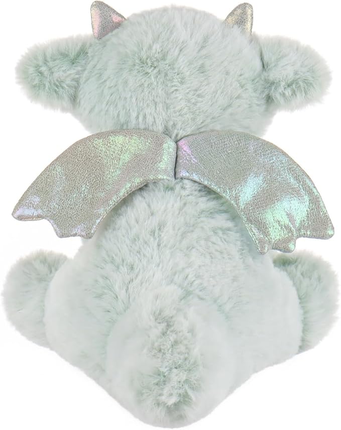 Apricot Lamb Toys Plush Green Plush Dragon Dinosaur Stuffed Animal Soft Cuddly Perfect for Child 8 Inches