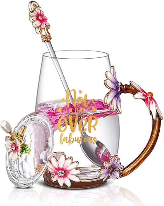 Luka Tech Birthday Gifts for Women, Not A Day Over Fabulous Unique Friendship Gifts for Women,Happy Birthday Gifts Ideas for Her,Friend,Mom, Female,Sister,coworker