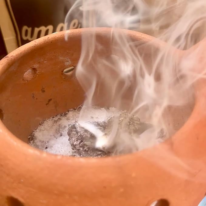 Purify Your Space Blend, Forest Scent, Menthol, Lemongrass, White Sage and Rosemary.- Natural Resin, Essences & Herbs Mix, 1.19 Ounces.