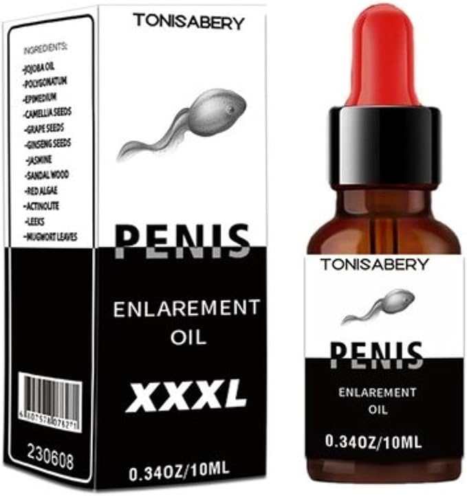 Enlargement Oil for Men's Massage Essential Oil for Male Enhancement