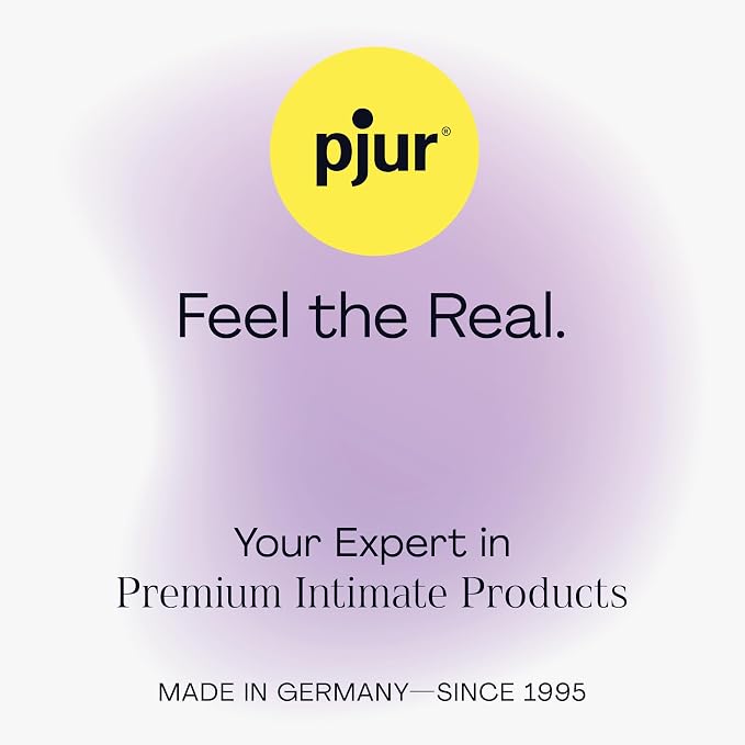pjur med Sensitive, Water-Based Lubricant, Long Lasting, 3.4 fl oz | Intimate Sex Lube for Men, Women & Couples, Safe for Erotic Toys