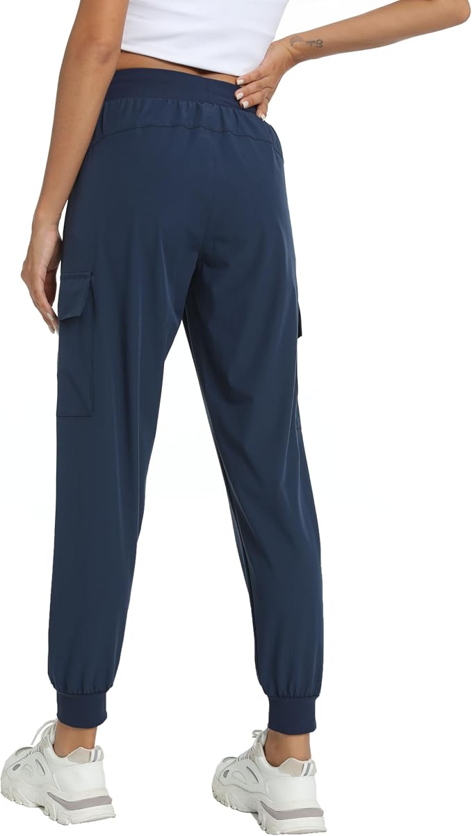 Women's Joggers Cargo Pants Lightweight Quick Dry Hiking Running Pants for Athletic Casual & Outdoor