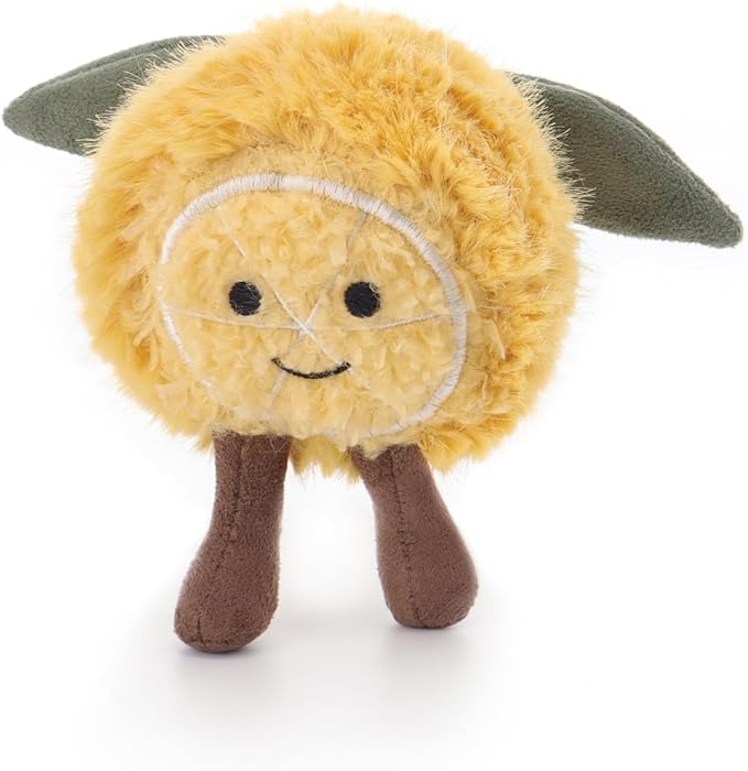Apricot Lamb Innocent Lemon Stuffed Animals for Kids, Soft Cute Plush Toys for Baby Girl and Boy, 3 Inches