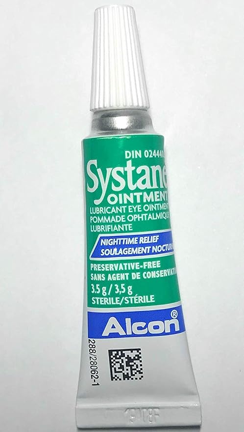 Systane Lub Eye Nightime Ointment 3.5g (6 Pack) 0.12 Ounce(Packaging May Vary)
