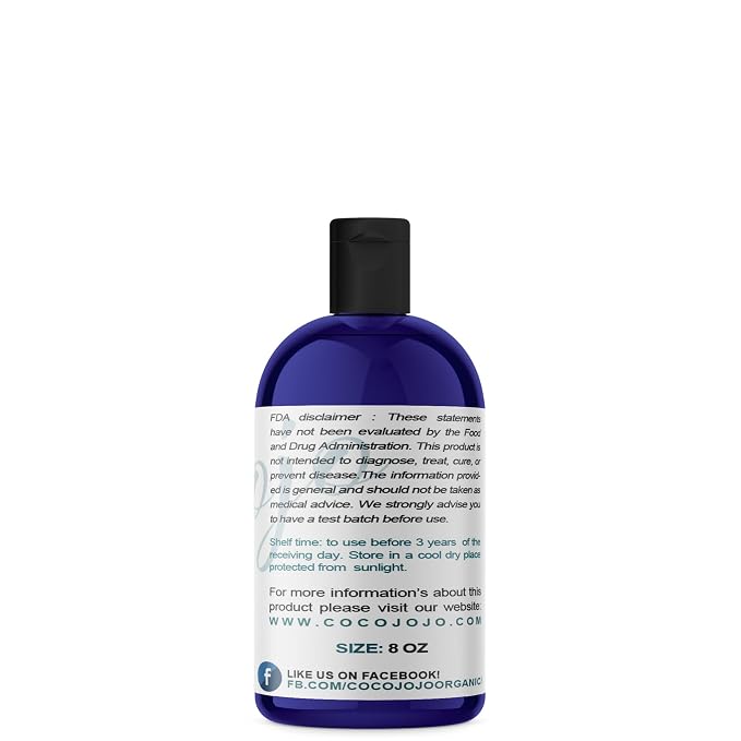 cocojojo Apple Seed Oil - Pure Natural Unrefined 8 oz Extra Virgin Cold Pressed for Face Skin Hands Hair Nails Body Breakouts Pyrus Malus