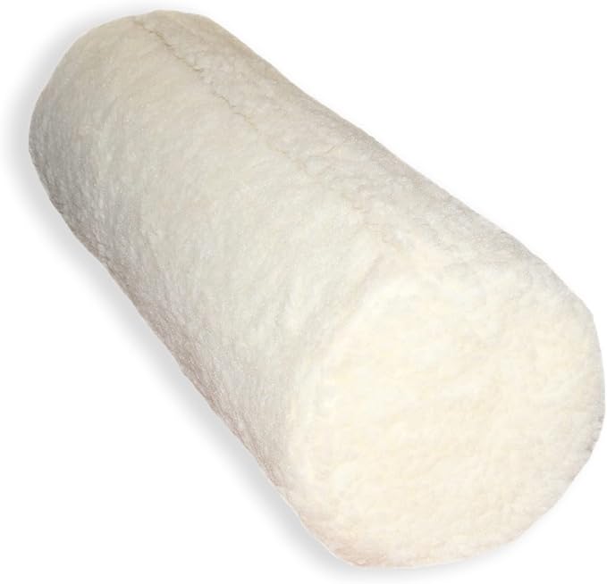 Rehabilitation Advantage Body Positioning Sheepskin Cylinder Bolster 8 Inch x 24 Inch