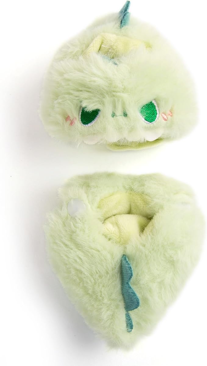 Plush Doll Clothes for Labubu - Cute Animal 17cm Doll Clothing, Premium Doll Accessories Clothes for Collectors or Display - Kawaii Dinosaur Costume (No Dolls)