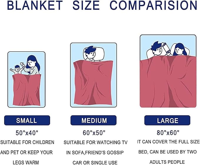 COMFAR Christian Gifts for Women Faith, Inspirational/Religious/Spiritual Gifts for Adults, Soft Throw Blankets for Women/Men, Personalized Blankets for Adults 40"x 50" (Pack of 2)