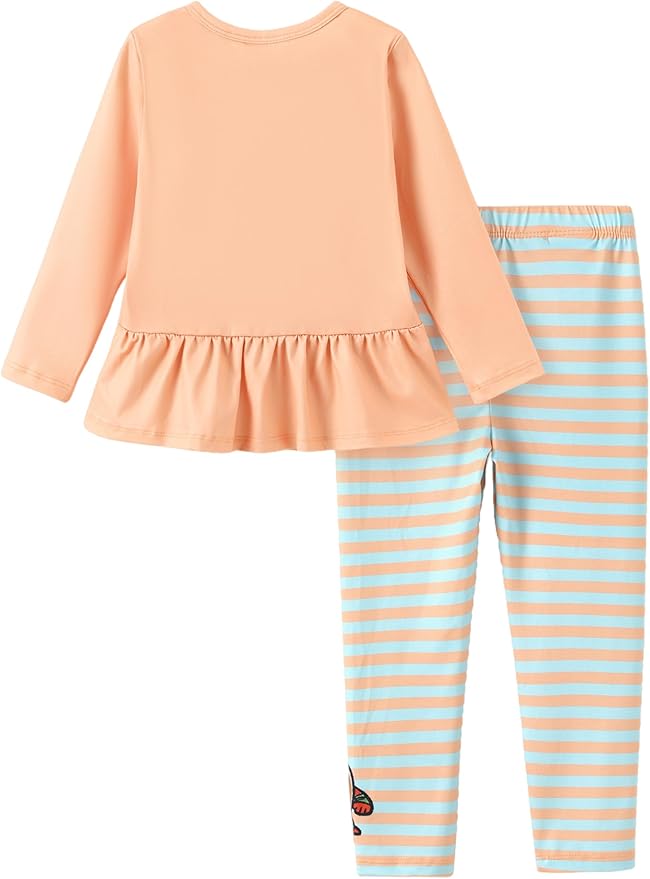 Disney Minnie Mouse Frozen Princess Marvel Toddler Girls Clothes Long Sleeve Sweatshirt + Leggings 2pcs Outfits Set 2-6Y