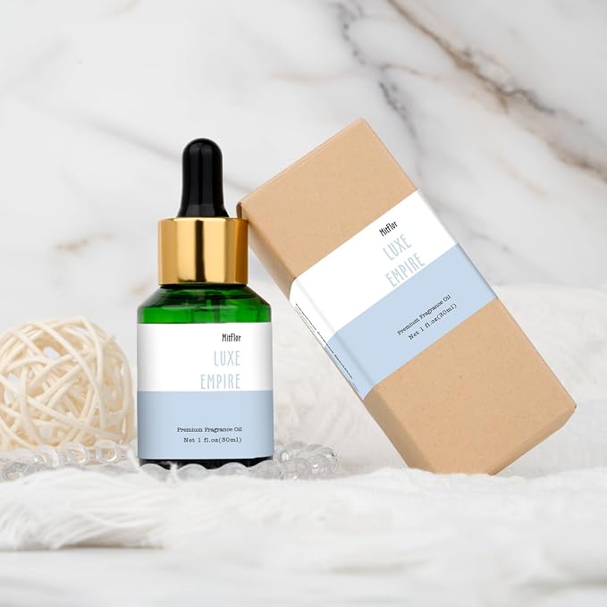 Luxe Empire Fragrance Oil, MitFlor Scented Essential Diffuser Oil, Men's Cologne Scents, Fragrance Oil for Candle Soap Making, Home Diffusing, Perfume, Beard Oil and More, 30ml