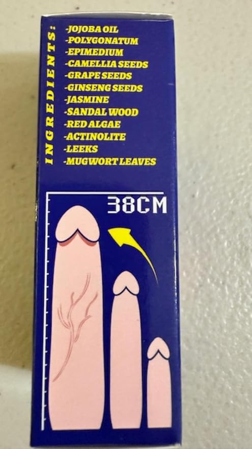 2pcs XXXL Man Extra Power Strength Massage Essential Oil 0.68 FL OZ (F395-F333)