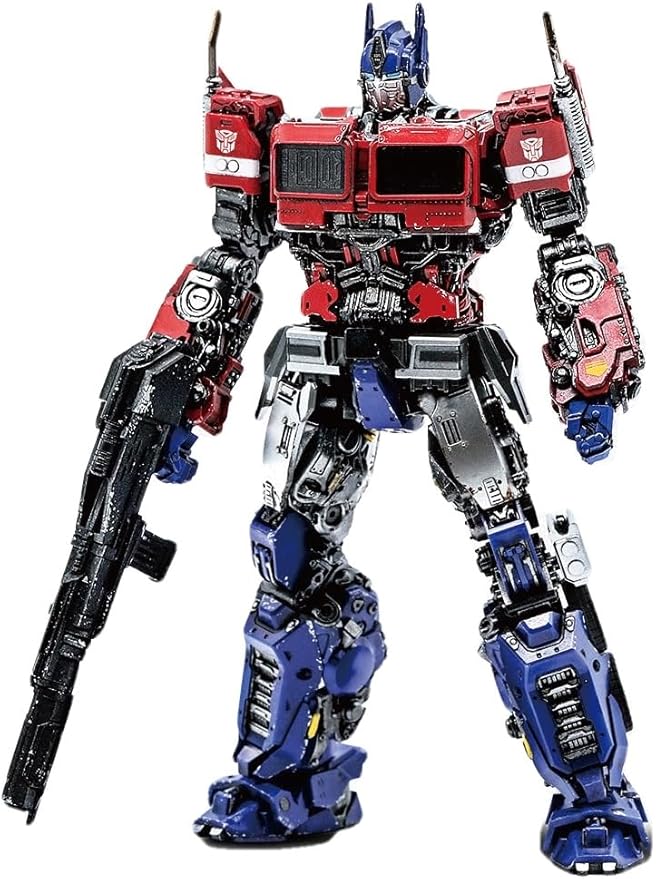 Transformers Optimus Prime Figure Model Kit – Freightliner FLA Cabover Easy to Assemble 3D Articulated Action Pre Painted Collectible Series Toys Hobby 03111