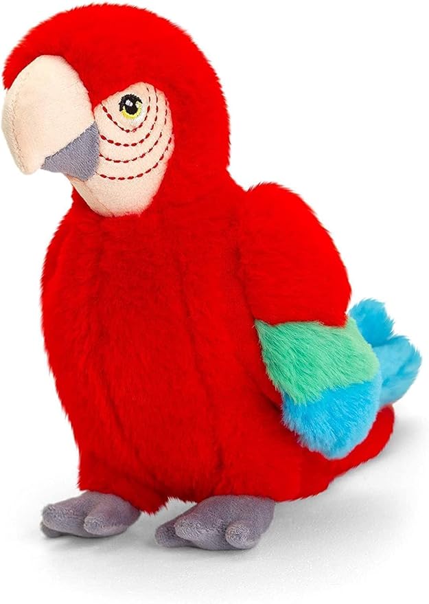 Deluxe Paws 100% Recycled Plush Eco Toys (Parrot)