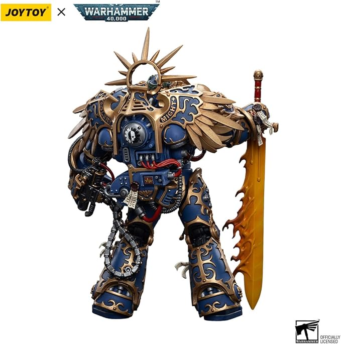 JoyToy Warhammer 40K 1/18 Action Figure Mecha Joy Toy Model Toys Ultramarines Primarch Roboute Guilliman