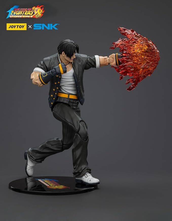 JOYTOY SNK 1/18 Action Figure KOF 98UM Hero Team Kyo Kusanagi Collection Model Birthday Gift JT01420
