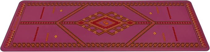Liforme Printed Yoga Mat Collection - Free Yoga Bag Included - Patented Alignment System, Warrior-like Grip, Non-Slip, Eco-friendly, Sweat-resistant, Long, Wide and Thick for Comfort