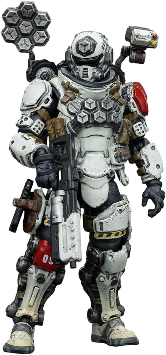 JOYTOY 1/18 Action Figure Battle for The Stars Sorrow Expeditionary Forces 09th Legion Assault Company-Signaller Collection Model Birthday Gifts
