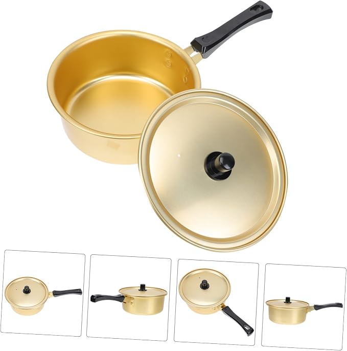 Aluminum Stockpot Korean Ramen Pot Instant Noodle Pot Non-stick for Cooking Pasta