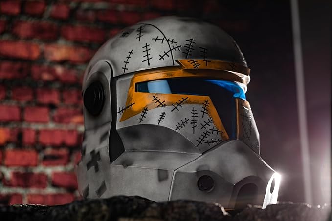 Evere SW Clone Arc Commander Helmet Cosplay Deluxe Halloween Collectible Prop