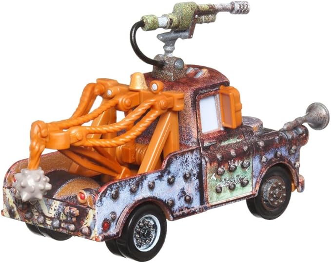 Disney Cars Toys Mattel 1:55 Scale Diecast Cars On The Road Series Road Rumbler Mater