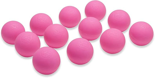 Champion Sports Lacrosse Balls – Official Size SEI Certified, Multi-Color Packs of 3, 6, or 12 for Practice & Games