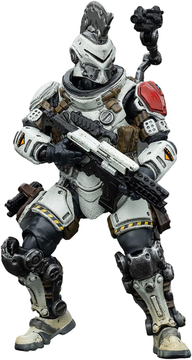JOYTOY 1/18 Action Figure Battle for The Stars Sorrow Expeditionary Forces 09th Legion Assault Company-Sergeant Major Collection Model Birthday Gifts