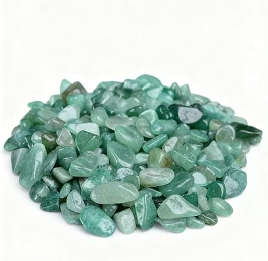 Bulk Raw Aventurine Crystals - Beginner DIY Healing Crystal Set, 0.6-1.2” Natural Unpolished Gemstones for Terrarium, Meditation, Tarot, Grids, Aroma Stone, 0.45lb