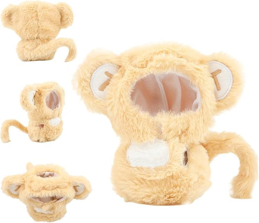 Clothes for labubu 17cm Accessories Suit Cute Clothes for Doll Dress up Animal Style Outfits (NO Doll)（Monkey）