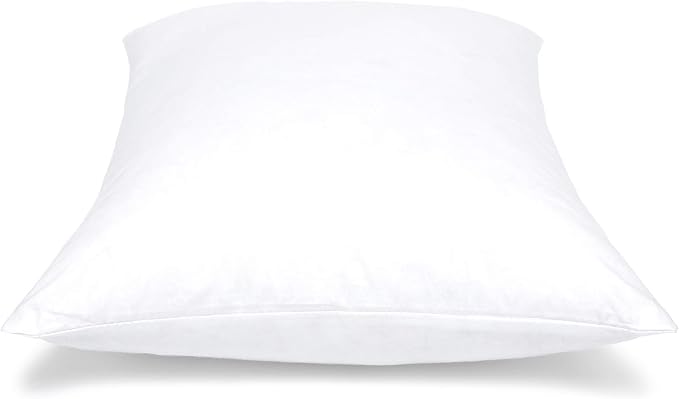 Pillow Inserts - Pack of 2-12" x 16" Rectangular Decorative Throw or Sham for Couch - Bed - Sofa
