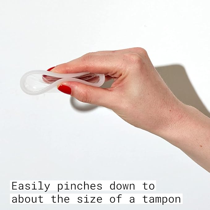 Flex Plant Plus Disc | Plant-Based Disposable Period Discs | Tampon and Cup Alternative | Capacity of 5 Super Tampons | Menstrual Disc Made with Medical-Grade Plant Polymers | 24 Count (2)