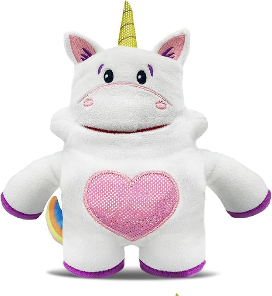 The Tooth Brigade Tooth Fairy Pillow | Stuffed Plush with Large Pocket Mouth for Lost Teeth, Treasures, Prizes - Fun and Interactive Plush, Perfect Kids, Boys, & Girls Gift (Sprinkles Unicorn)