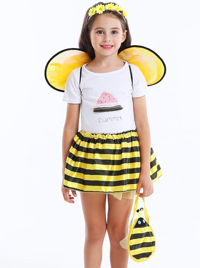 Fedio Dress up Clothes for Little Girls - Kids Dress up & Pretend Play Princess Dress up Trunk Costume for Girls 3-6 Years