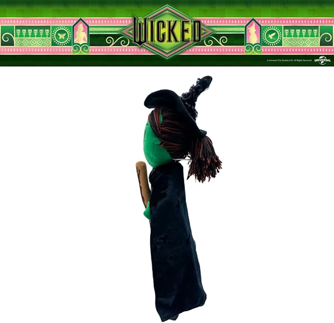 Wicked Movie Elphaba Witch Plush Cuddle Pillow, Super Soft & Cozy, (Officially Licensed Product) by Franco Collectibles