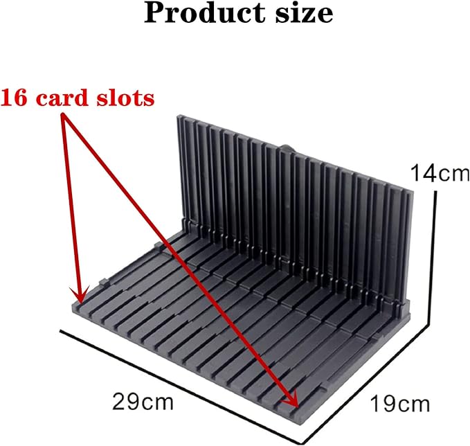 Model Kit Display Stand and Runner Storage System, Action Figure Base with Parts Organizer, Black (2-Piece)