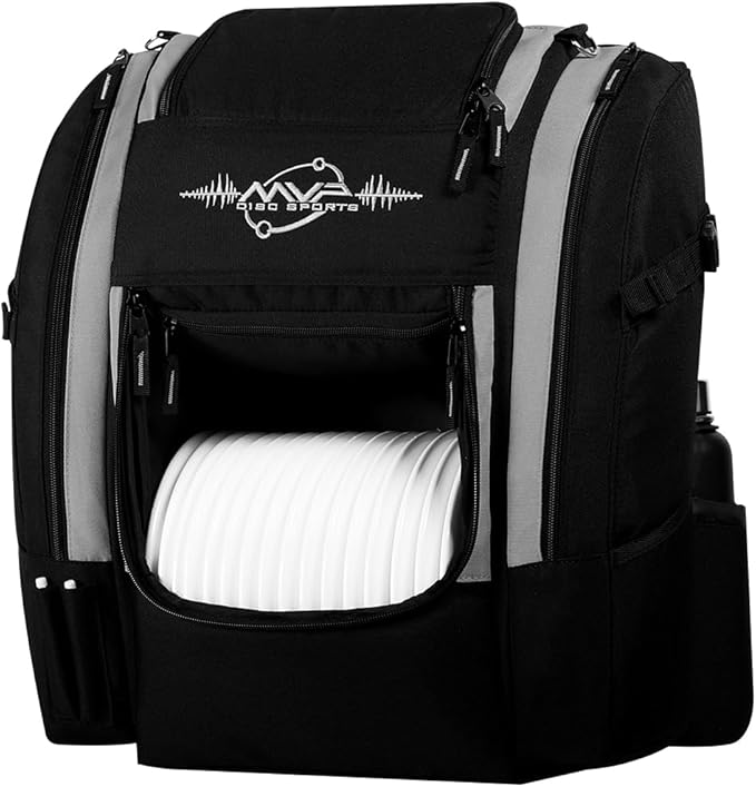 MVP Disc Sports Voyager Lite Backpack Disc Golf Bag (Choose Your Favorite Color)