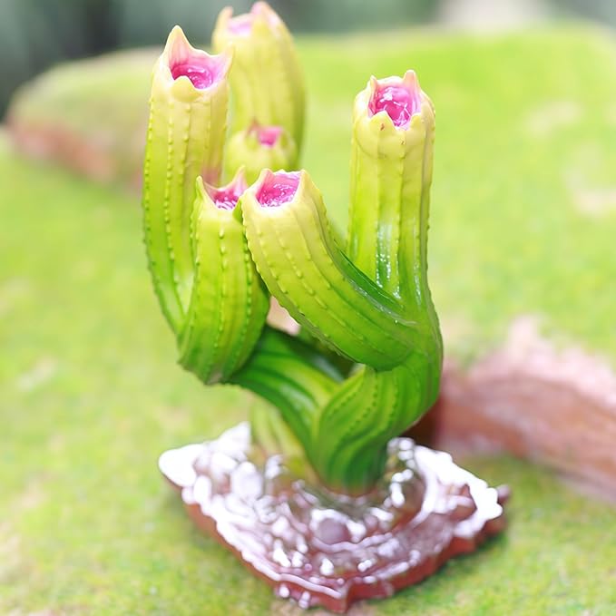 Gemini&Genius Carnivorous Cactus Figure Plant Action Figure Toys for Kids, Carnivorous Plant Toy, Educational Cognition Plant and Indoor Decoration Plant Toy