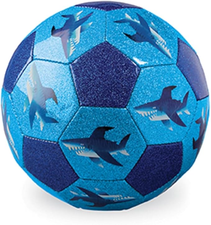 Crocodile Creek Soccer Ball - Inflatable Rubber Ball for Kids Ages 4 and Up - for Indoor and Outdoor Sports - PVC-Free