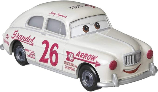 Disney Cars Jimmy Lugwrench, Miniature, Collectible Racecar Automobile Toys Based on Cars Movies, for Kids Age 3 and Older, Multicolor