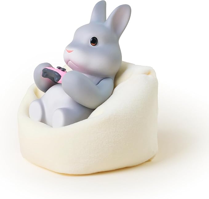 Party Animals Win Series Figures - Carrot Action Figure with Detachable Sofa - 3.35in PVC Collectible Figure for Display, Rabbit Figure Gift Ideas for The Holiday, 1PC