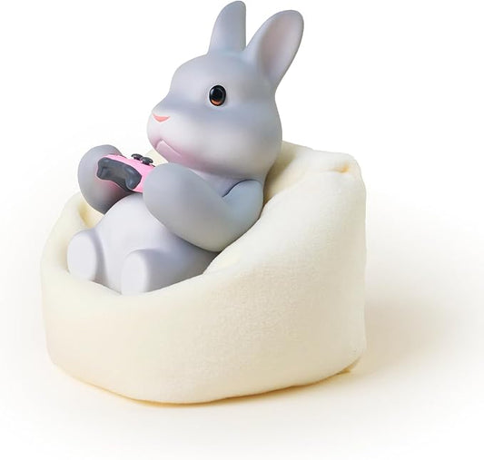 Party Animals Win Series Figures - Carrot Action Figure with Detachable Sofa - 3.35in PVC Collectible Figure for Display, Rabbit Figure Gift Ideas for The Holiday, 1PC