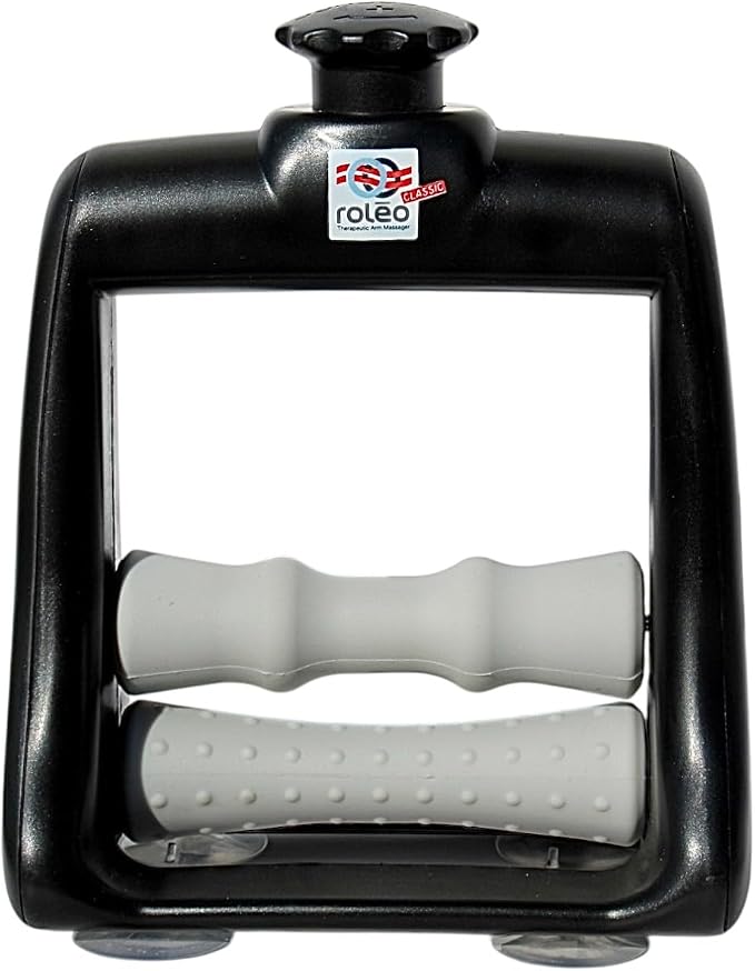Roleo Arm and Hand Massager Forearm, Hand, and Wrist Massager; Arm Roller; Portable. Firm Forearm Massage for Hand and Wrist Wellness. Invented by a LIC. Massage Therapist.
