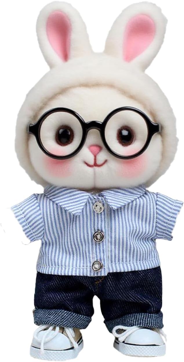 17cm Dolls Clothes - 6.7 Inches Cute Clothes Outfit & Accessories,17CM Doll of The House Accessories Outfits (Style-A)